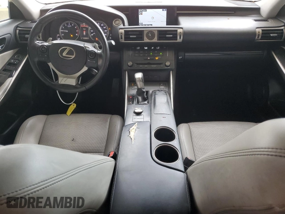 2016 Lexus IS 200t with VIN JTHBA1D20G5037648, listed as a Copart auction lot 59550705 with 123,934 mi miles and Clean title. Bid and sale history available at DreamBid. Image 8.