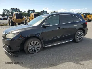 2015 Acura MDX Technology with VIN 5FRYD4H42FB015856, listed as a Copart auction lot 58190305 with 141,266 mi miles and Salvage title. Bid and sale history available at DreamBid. Image 1.