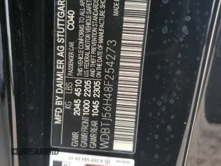 2008 Mercedes-Benz CLK 350 with VIN WDBTJ56H48F254273, listed as a Copart auction lot 70273324 with 111,821 mi miles and Salvage Title. Bid and sale history available at carsss.com. Image 15.