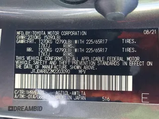 2021 Lexus NX 300 с VIN JTJDARBZ2M2203090, выставлен на аукционе IAAI как лот 42272829 с пробегом 24 121 миль миль и . История ставок и продаж доступна на DreamBid. Изображение 9.