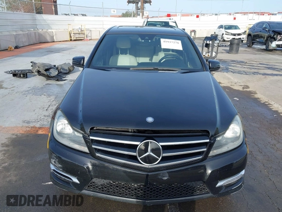 2014 Mercedes-Benz C 250 Sport with VIN WDDGF4HB5EA933412, listed as a IAAI auction lot 41937278 with 110,016 mi miles and . Bid and sale history available at carsss.com. Image 12.