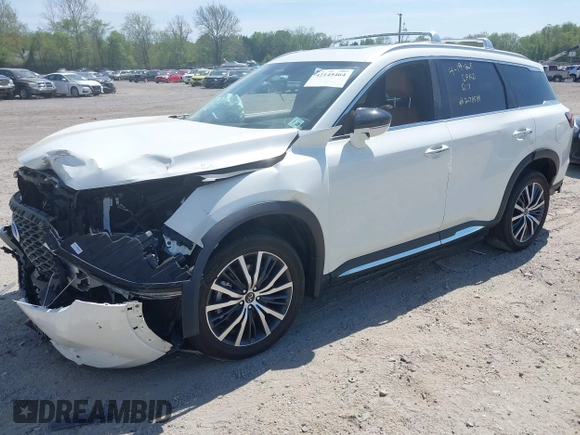 2023 Infiniti QX60 Sensory с VIN 5N1DL1GS1PC349100, выставлен на аукционе IAAI как лот 42145464 с пробегом 40 895 миль миль и . История ставок и продаж доступна на DreamBid. Изображение 2.