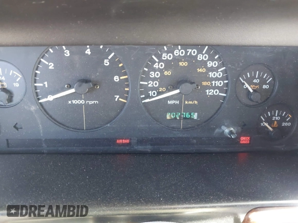 1996 Jeep Grand Cherokee Laredo with VIN 1J4GZ58S3TC391942, listed as a IAAI auction lot 41711778 with 202,765 mi miles. Bid and sale history available at carsss.com. Image 7.