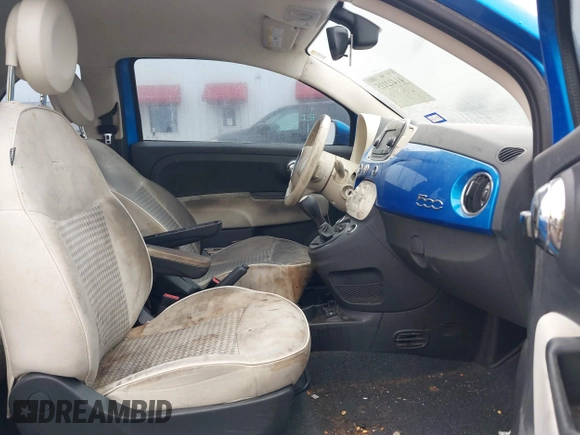 2018 FIAT 500 Pop with VIN 3C3CFFKH8JT465183, listed as a IAAI auction lot 41412115 with 87,260 mi miles. Bid and sale history available at carsss.com. Image 5.