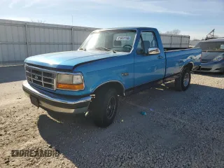 1994 Ford F-150 with VIN 1FTDF15Y9RLB35848, listed as a Copart auction lot 81601114 with 187,829 mi miles and Salvage Title. Bid and sale history available at carsss.com. Image 1.