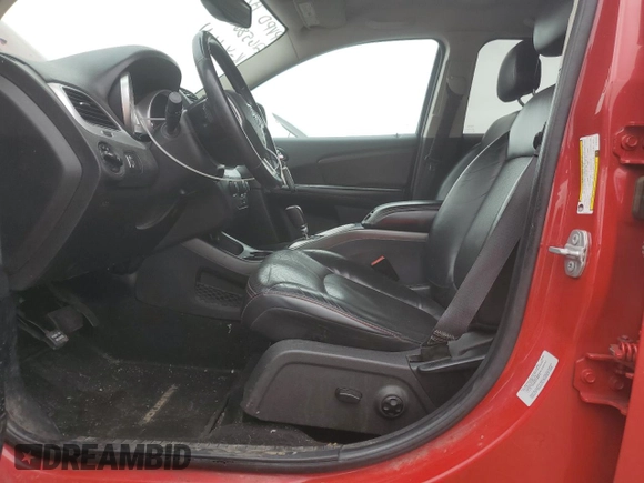 2015 Dodge Journey R/T with VIN 3C4PDCEG7FT614792, listed as a Copart auction lot 57135825 with 165,912 mi miles and Salvage title. Bid and sale history available at DreamBid. Image 7.