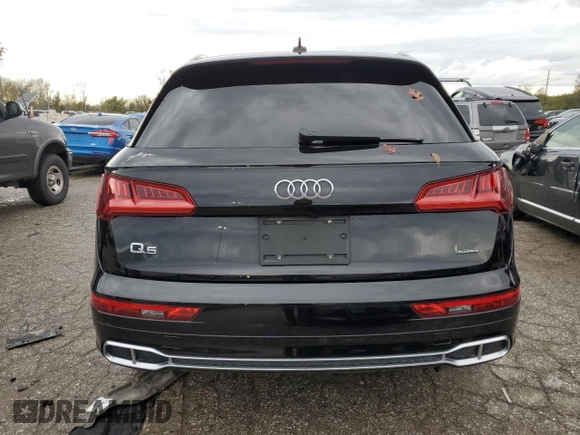 2020 Audi Q5 Premium with VIN WA1G2AFY4L2088484, listed as a Copart auction lot 79301354 with 64,131 mi miles and Salvage Title. Bid and sale history available at carsss.com. Image 6.