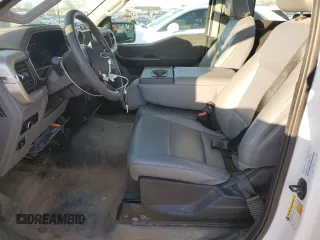 2023 Ford F-150 XL with VIN 1FTMF1C59PKE40505, listed as a Copart auction lot 87022404 with Not Provided miles and Salvage Title. Bid and sale history available at carsss.com. Image 7.