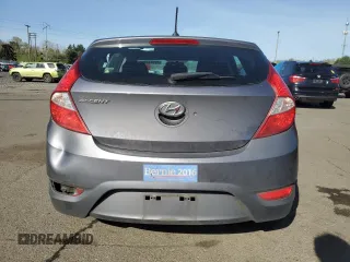 2015 Hyundai Accent GS with VIN KMHCT5AE7FU217859, listed as a Copart auction lot 52044405 with 60,247 mi miles and Salvage Title. Bid and sale history available at carsss.com. Image 6.