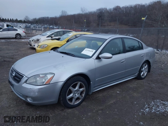 2003 Nissan Altima SE z VIN 1N4BL11E33C302441, wystawiony jako IAAI lot #41156458 z przebiegiem 123 796 mil mil oraz . Historia ofert i sprzedaży dostępna na DreamBid. Obrazek 2.