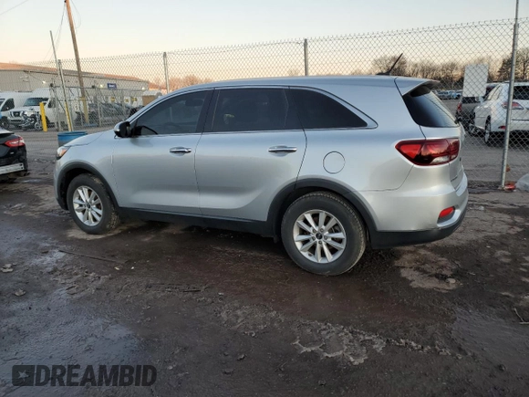 2019 Kia Sorento S with VIN 5XYPG4A57KG483415, listed as a Copart auction lot 87708955 with Not Provided miles and Salvage Title. Bid and sale history available at DreamBid. Image 2.