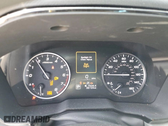 2021 Subaru Legacy with VIN 4S3BWAB63M3003851, listed as a Copart auction lot 54211325 with 36,124 mi miles and Salvage title. Bid and sale history available at DreamBid. Image 9.