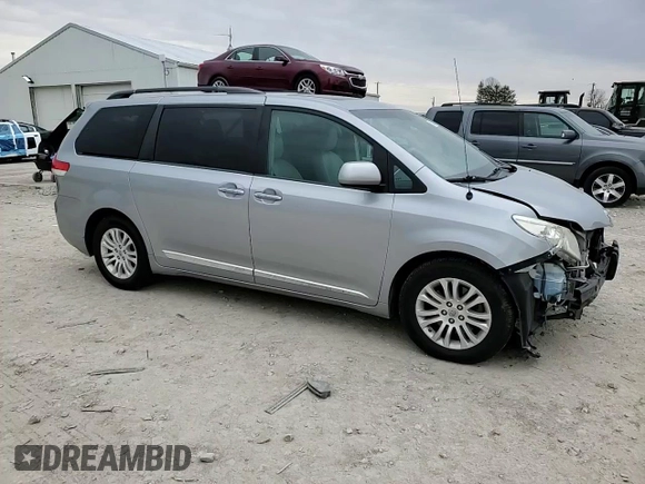 2014 Toyota Sienna XLE with VIN 5TDYK3DC2ES434962, listed as a Copart auction lot 50240815 with 150,503 mi miles and Salvage Title. Bid and sale history available at carsss.com. Image 11.