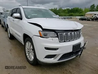 2017 Jeep Grand Cherokee Summit with VIN 1C4RJFJG2HC941155, listed as a Copart auction lot 57641665 with 72,273 mi miles and Salvage title. Bid and sale history available at DreamBid. Image 14.
