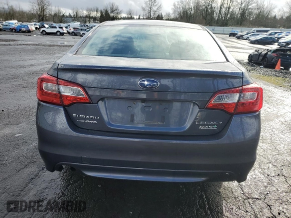 2017 Subaru Legacy with VIN 4S3BNAA61H3055120, listed as a Copart auction lot 46447585 with 125,401 mi miles and Salvage Title. Bid and sale history available at carsss.com. Image 6.
