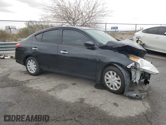 2015 Nissan Versa SV with VIN 3N1CN7AP3FL937572, listed as a Copart auction lot 48723205 with 207,784 mi miles and Salvage Title. Bid and sale history available at carsss.com. Image 4.