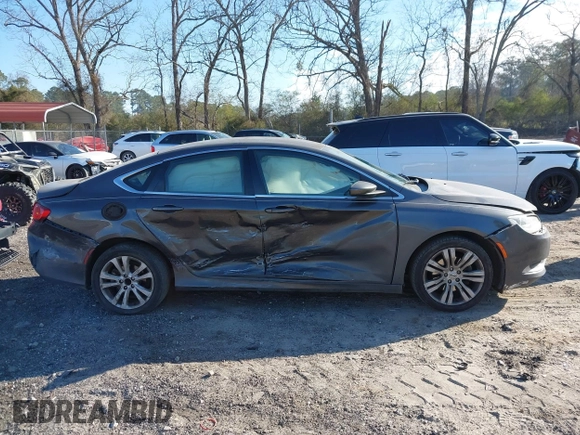 2015 Chrysler 200 Limited with VIN 1C3CCCAB2FN754071, listed as a IAAI auction lot 41686277 with 166,890 mi miles and . Bid and sale history available at carsss.com. Image 13.