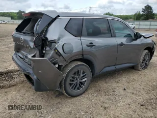 2021 Nissan Rogue S with VIN 5N1AT3AA2MC847641, listed as a Copart auction lot 54755195 with 62,121 mi miles and Salvage title. Bid and sale history available at DreamBid. Image 3.