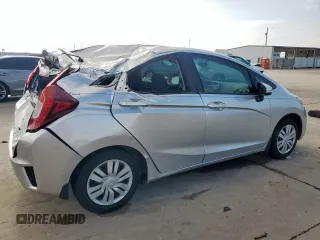 2016 Honda Fit LX with VIN JHMGK5H53GX033662, listed as a Copart auction lot 55523545 with 67,580 mi miles and Salvage title. Bid and sale history available at DreamBid. Image 3.