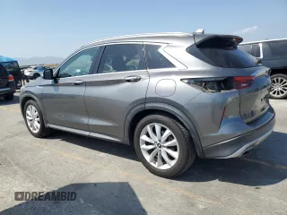 2019 Infiniti QX50 Essential with VIN 3PCAJ5M18KF127262, listed as a Copart auction lot 60551915 with 50,048 mi miles and Salvage title. Bid and sale history available at DreamBid. Image 2.