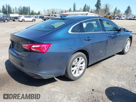 2022 Chevrolet Malibu LT with VIN 1G1ZD5ST3NF128391, listed as a IAAI auction lot 41967057 with 70,376 mi miles and . Bid and sale history available at DreamBid. Image 4.