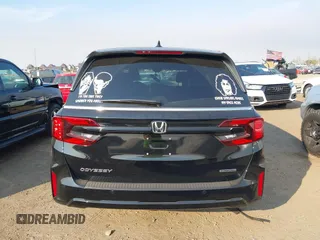 2025 Honda Odyssey Touring with VIN 5FNRL6H81SB011122, listed as a IAAI auction lot 41402170 with 2,968 mi miles and . Bid and sale history available at DreamBid. Image 17.