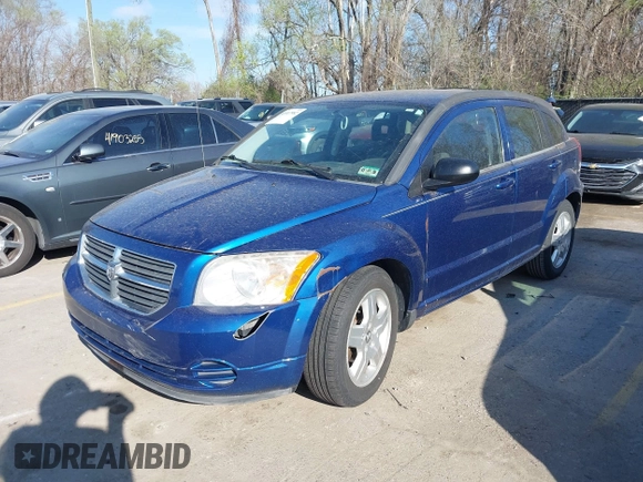 2009 Dodge Caliber SXT with VIN 1B3HB48A69D182196, listed as a IAAI auction lot 41917982 with 173,064 mi miles and . Bid and sale history available at carsss.com. Image 2.