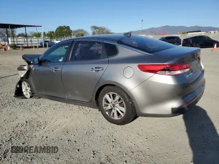 2017 Kia Optima LX with VIN 5XXGT4L31HG149093, listed as a Copart auction lot 49476235 with Not provided miles and Salvage title. Bid and sale history available at DreamBid. Image 2.