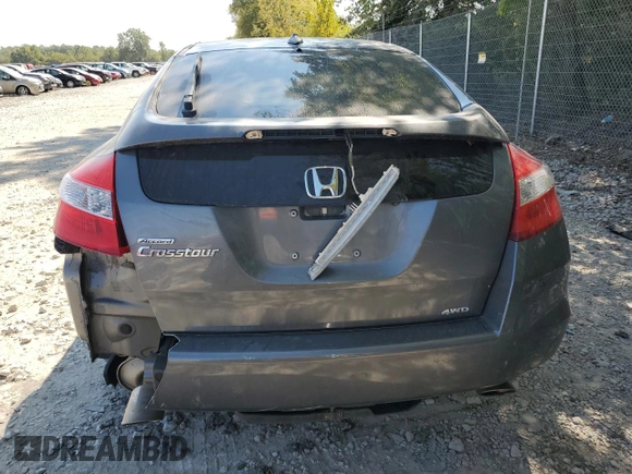 2010 Honda Accord Crosstour EX-L with VIN 5J6TF2H53AL012323, listed as a Copart auction lot 71887994 with 78,430 mi miles and Salvage Title. Bid and sale history available at carsss.com. Image 6.