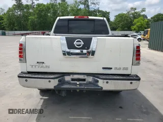 2009 Nissan Titan SE with VIN 1N6BA07D69N301755, listed as a Copart auction lot 49995795 with 261,539 mi miles and Salvage Title. Bid and sale history available at carsss.com. Image 6.