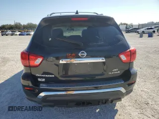 2019 Nissan Pathfinder S with VIN 5N1DR2MM7KC583616, listed as a Copart auction lot 44192815 with 51,097 mi miles and Salvage title. Bid and sale history available at DreamBid. Image 6.