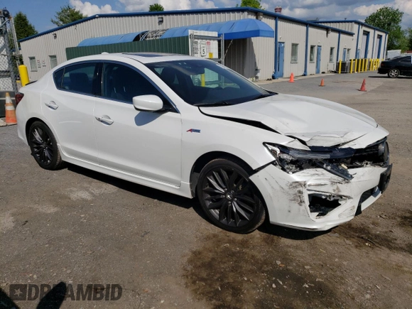 2021 Acura ILX Premium z VIN 19UDE2F87MA006567, wystawiony jako Copart lot #55941065 z przebiegiem 63 222 mil mil oraz Szkoda całkowita • Salvage title. Historia ofert i sprzedaży dostępna na DreamBid. Obrazek 4.