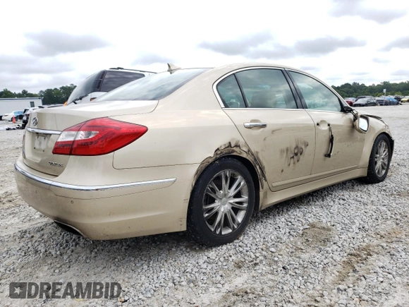 2012 Hyundai Genesis 3.8L z VIN KMHGC4DD8CU159352, wystawiony jako Copart lot #60923835 z przebiegiem 214 884 mil mil oraz Czysty tytuł • Clean title. Historia ofert i sprzedaży dostępna na DreamBid. Obrazek 3.