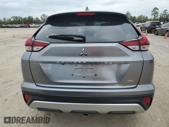2022 Mitsubishi Eclipse Cross SE с VIN JA4ASWAA2NZ005920, выставлен на аукционе Copart как лот 78071994 с пробегом 49 050 миль миль и Чистый • Clean title. История ставок и продаж доступна на DreamBid. Изображение 6.