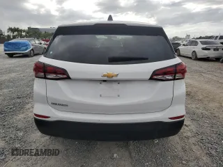 2024 Chevrolet Equinox LS with VIN 3GNAXHEG9RL232818, listed as a Copart auction lot 52411955 with Not Provided miles and Non Repairable. Bid and sale history available at DreamBid. Image 6.