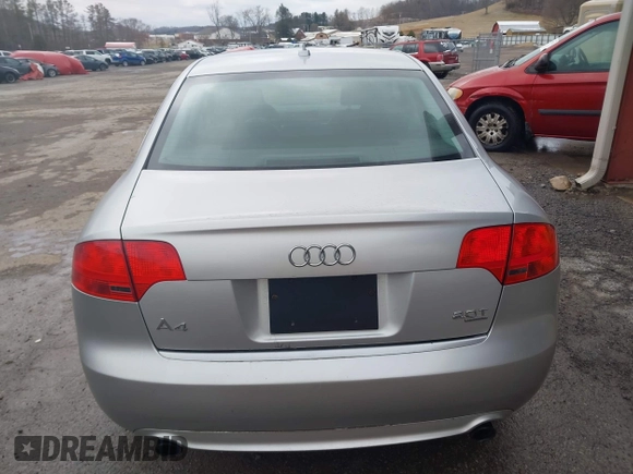 2008 Audi A4 2.0T with VIN WAUDF78E68A110062, listed as a IAAI auction lot 41727732 with 122,633 mi miles and . Bid and sale history available at DreamBid. Image 16.