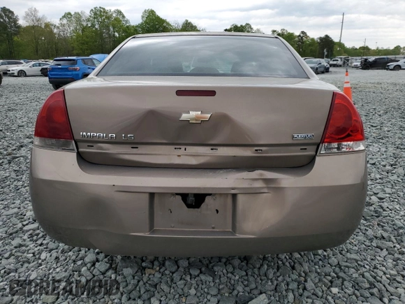 2007 Chevrolet Impala LS with VIN 2G1WB58KX79354382, listed as a Copart auction lot 53108395 with 237,892 mi miles and Salvage Title. Bid and sale history available at DreamBid. Image 6.