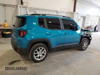 2020 Jeep Renegade Latitude with VIN ZACNJBBB9LPL91898, listed as a Copart auction lot 54888315 with 70,297 mi miles and Salvage title. Bid and sale history available at DreamBid. Image 3.