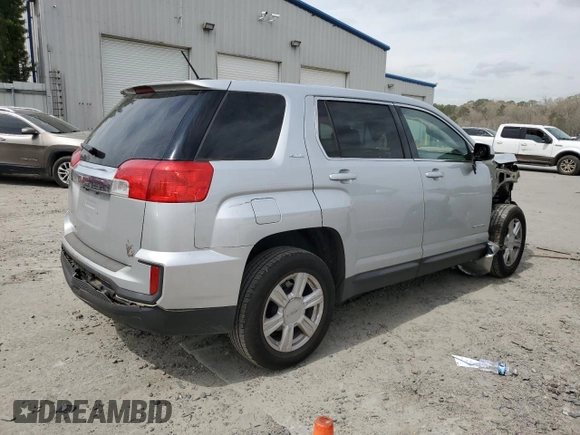 2016 GMC Terrain SLE with VIN 2GKALMEK7G6251391, listed as a Copart auction lot 49029405 with 191,347 mi miles and Salvage Title. Bid and sale history available at carsss.com. Image 3.