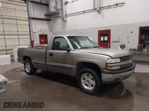 1999 Chevrolet Silverado 1500 LT with VIN 1GCEK14T8XE192646, listed as a IAAI auction lot 41777519 with 289,532 mi miles. Bid and sale history available at carsss.com. Image 1.