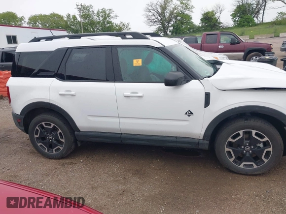 2023 Ford Bronco Sport Outer Banks with VIN 3FMCR9C6XPRE28168, listed as a IAAI auction lot 42311113 with 41,909 mi miles and . Bid and sale history available at DreamBid. Image 13.