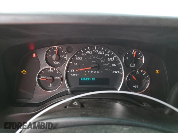 2014 Chevrolet Express Cargo Van with VIN 1GCWGGBA1E1193958, listed as a Copart auction lot 77208494 with 126,193 mi miles and Clean Title. Bid and sale history available at carsss.com. Image 9.