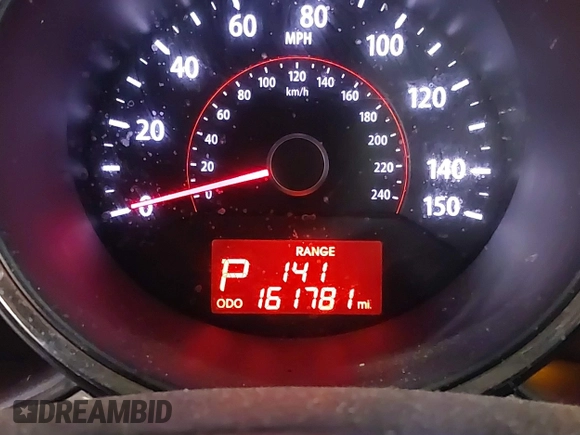2012 Kia Sorento LX with VIN 5XYKTCA66CG264679, listed as a IAAI auction lot 41742682 with 161,781 mi miles. Bid and sale history available at carsss.com. Image 15.