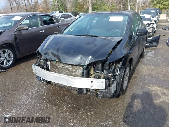 2014 Honda Civic Sedan LX with VIN 2HGFB2F55EH540032, listed as a IAAI auction lot 41458693 with 167,549 mi miles. Bid and sale history available at carsss.com. Image 6.