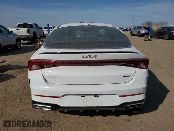 2024 Kia K5 GT-Line with VIN 5XXG64J28RG232278, listed as a Copart auction lot 48961445 with 40,816 mi miles and Salvage Title. Bid and sale history available at carsss.com. Image 6.
