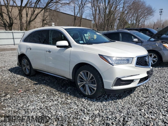 2017 Acura MDX Technology z VIN 5FRYD4H53HB025873, wystawiony jako Copart lot #53134205 z przebiegiem 95 654 mil mil oraz Szkoda całkowita • Salvage title. Historia ofert i sprzedaży dostępna na DreamBid. Obrazek 4.