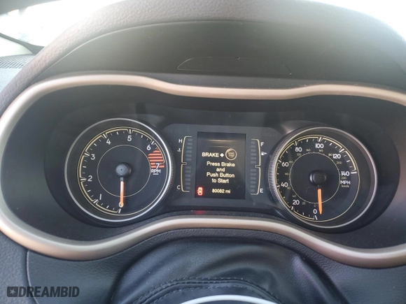 2017 Jeep Cherokee Latitude with VIN 1C4PJMCB0HW635275, listed as a Copart auction lot 45730305 with 80,082 mi miles and Salvage Title. Bid and sale history available at carsss.com. Image 9.