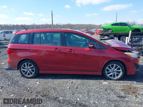 2013 Mazda 5 Touring with VIN JM1CW2CL8D0151929, listed as a IAAI auction lot 41553179 with 89,640 mi miles. Bid and sale history available at carsss.com. Image 13.