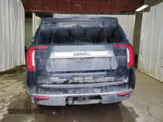 2022 GMC Yukon SLT with VIN 1GKS2BKT3NR282583, listed as a Copart auction lot 43571195 with 79,008 mi miles and Salvage Title. Bid and sale history available at carsss.com. Image 6.