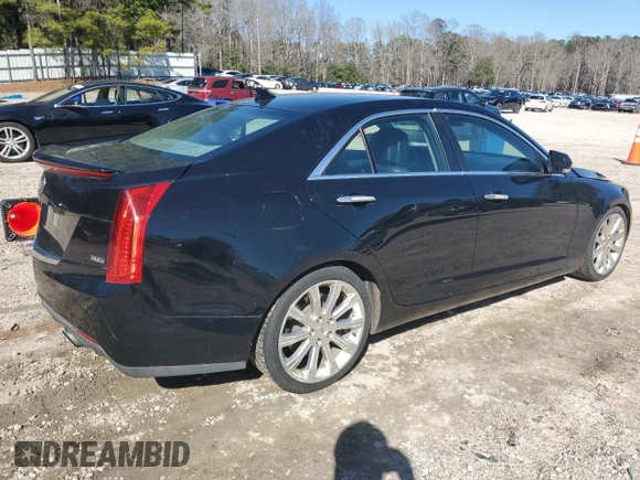 2013 Cadillac ATS Premium with VIN 1G6AE5S32D0134592, listed as a Copart auction lot 49045355 with 187,734 mi miles and Salvage Title. Bid and sale history available at carsss.com. Image 3.